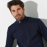 Sweat molleton col camionneur zipp - blancheporte