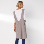 Tablier de cuisine japonais coton uni personnalisable - blancheporte