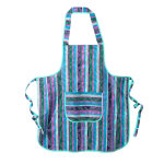 Tablier cuisine ray� forme bavette - blancheporte