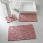 Tapis de bain effet damier - blancheporte