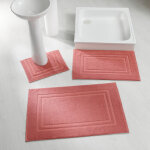 Tapis de bain �ponge double liteau - colombine