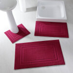 Tapis de bain ponge double liteau - colombine