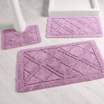 Tapis de bain losanges - blancheporte