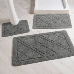 Tapis de bain losanges - blancheporte