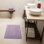 Tapis de bain motif  bain  - blancheporte