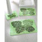 Tapis de bain motif jungle - blancheporte Tapis de bain motif jungle - blancheporte