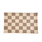 Tapis dcoratif motif damier - blancheporte