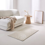 Tapis emboss� rectangulaire, motif arches - blancheporte