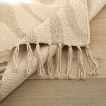 Tapis imprim evald pur coton - blancheporte