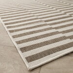 Tapis rectangulaire  rayures - blancheporte