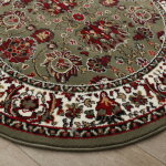Tapis rond motifs perse - blancheporte
