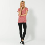 Tee - shirt chiné manches courtes en coton biologique( * * ) - blancheporte Tee - shirt chiné manches courtes en coton biologique( * * ) - blancheporte