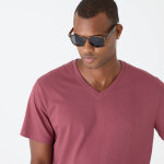 Tee - shirt col v manches courtes - blancheporte