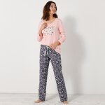 Tee - shirt manches longues coton uni imprimé placé beautiful - blancheporte Tee - shirt manches longues coton uni imprimé placé beautiful - blancheporte