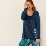 Tee - shirt manches longues marine - blancheporte