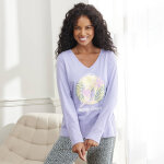 Tee - shirt manches longues  nature sauvage  - blancheporte
