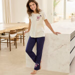 Tee - shirt pyjama manches courtes - blancheporte