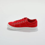 Tennis laces en toile dlave  surpiqres - blancheporte