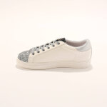 Tennis  lacets avec dtail clair dor - effet paillet - blancheporte