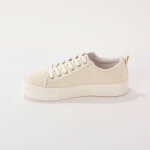 Tennis en toile compenses zippes et laces - blancheporte
