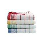 Torchon myc�ne coton tiss� teint - lots - blancheporte