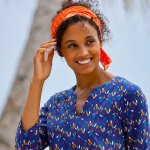 Tunique de plage imprim�e - blancheporte