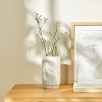 Vase en cramique effet marbre - blancheporte
