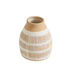 Vase en c�ramique hauteur 12, 5 cm - blancheporte
