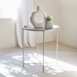 Vase rond dcoratif, en bois - hauteur 27 cm - blancheporte