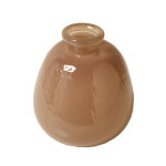 Vase taupe en verre semi - opaque - blancheporte Vase taupe en verre semi - opaque - blancheporte