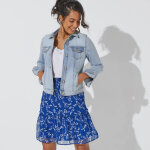 Veste boutonne en jean - blancheporte