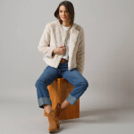 Veste en fausse fourrure - lora zellini Veste en fausse fourrure - lora zellini