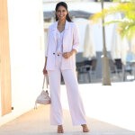 Veste manches 3 / 4, crpe fluide - blancheporte