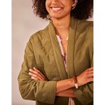 Veste matelasse col kimono - blancheporte