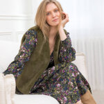 Veste sans manches en fausse fourrure - blancheporte