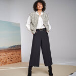 Veste sans manches, maille bouclette - blancheporte