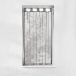 Vitrage droit voile uni finition pattes - blancheporte