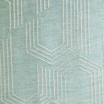 Vitrage passe - tringle motif g�om�trique - blancheporte