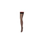 Bluebella bas autofixants  jarretire  volants noir / rouge
