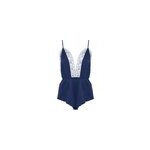 Bluebella combishort vermont en satin luxueux bleu marine