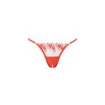 Bluebella culotte ouverte harlow corail / transparent