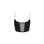 Bluebella emery bustier sans armatures noir / dor