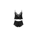 Bluebella ensemble caraco et short leonora en satin luxueux noir Bluebella ensemble caraco et short leonora en satin luxueux noir