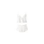 Bluebella ensemble caraco et short en satin luxueux leonora blanc / transparent Bluebella ensemble caraco et short en satin luxueux leonora blanc / transparent