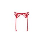 Bluebella harnais de cuisse catalina rouge / transparent