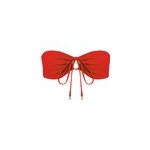 Bluebella haut de bikini bandeau ajustable shala rouge Bluebella haut de bikini bandeau ajustable shala rouge