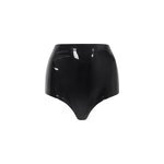 Bluebella shorty taille haute en latex noir Bluebella shorty taille haute en latex noir