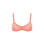 Bluebella soutien - gorge sans armature naomi corail chaud