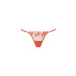 Bluebella string ouvert harlow corail / transparent