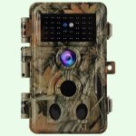 Camra de chasse 64mp 1296p 940nm ir camera chasse infrarouge vision nocturne, 0, 1s vitesse de dclenchement ...